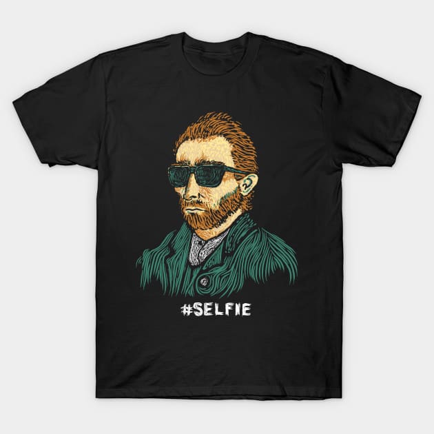 Van Gogh, Master of the Selfie T-Shirt by Boots